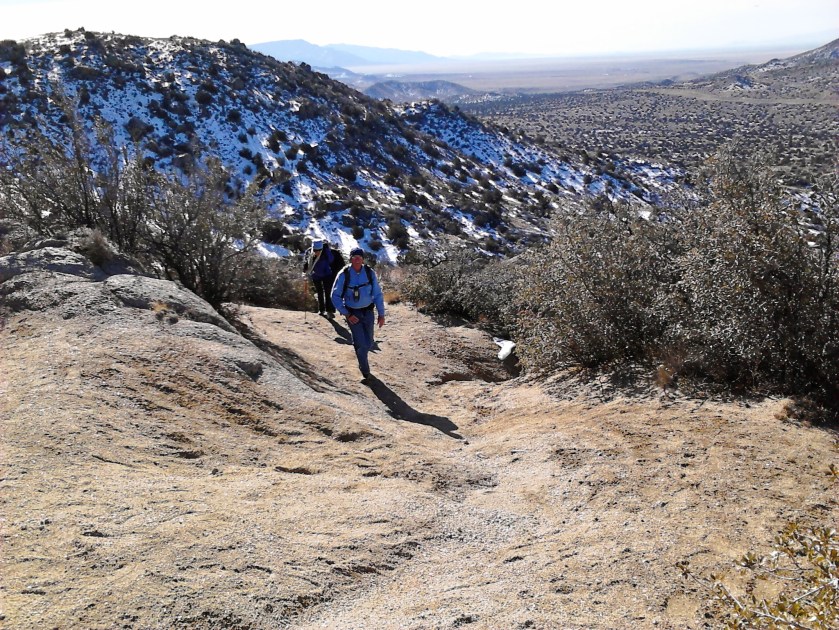 View of Manzano Mountains to the south.