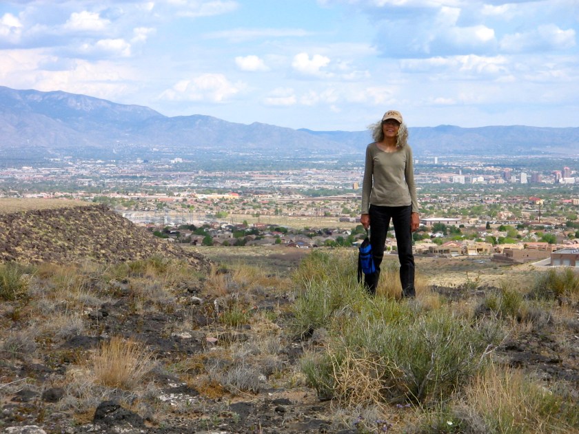 Albuquerque to the east.