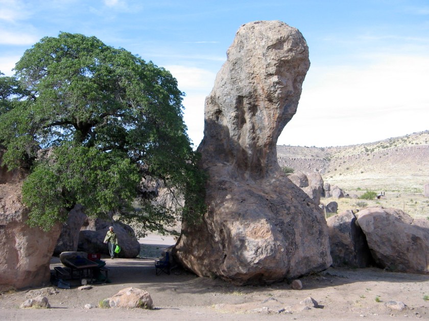 Campsite at City of Rocks
