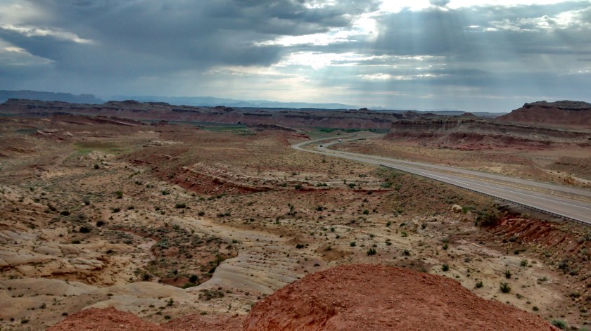 Traveling Utah highways.