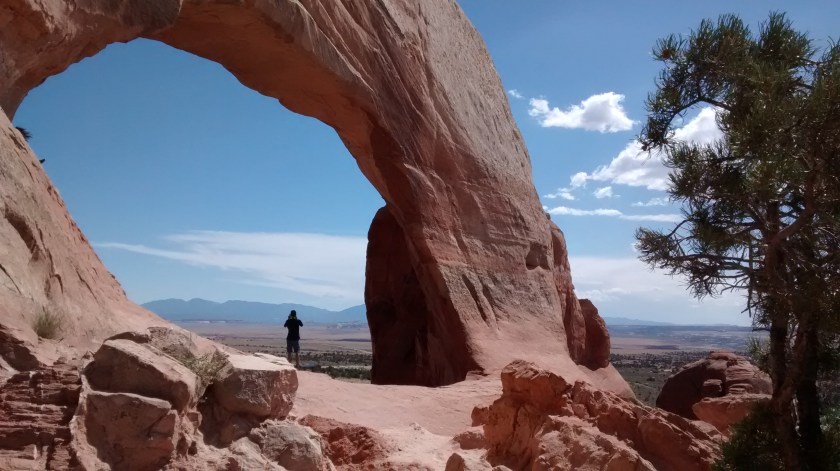 Wilson Arch in southeastern Utah.