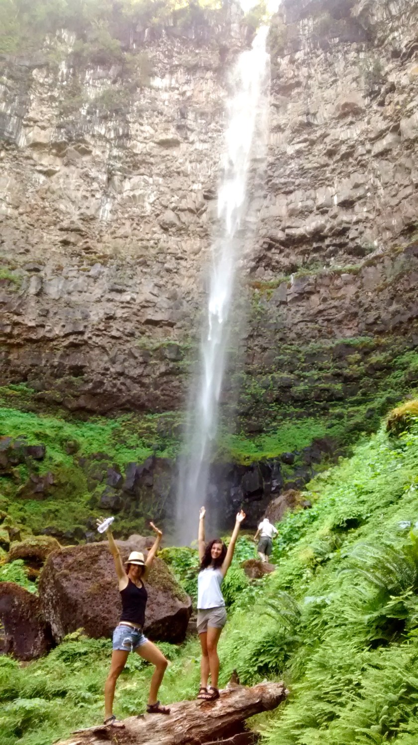 Watson Falls refreshment