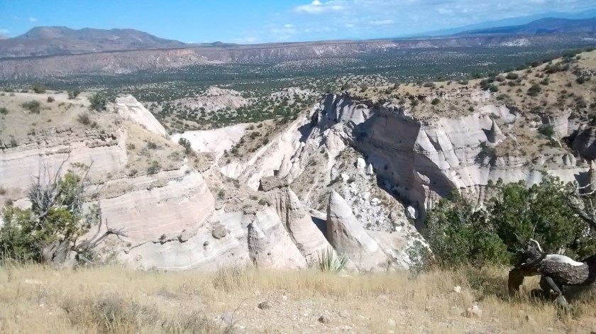 Looking east towards Espanola.