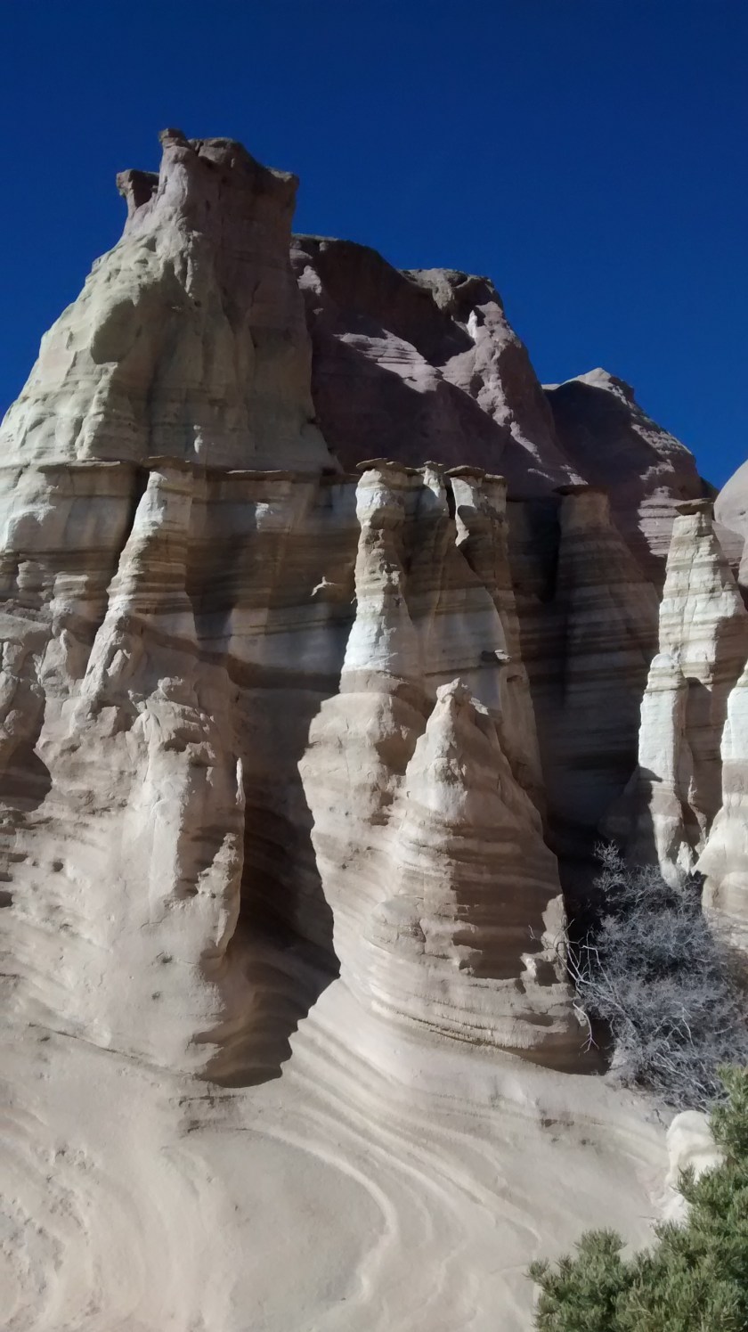 Reminded us of some of the formations at Tent Rocks.