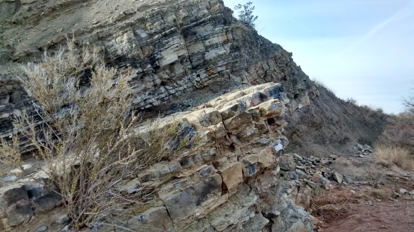 You have to like geology to enjoy views on this hike.
