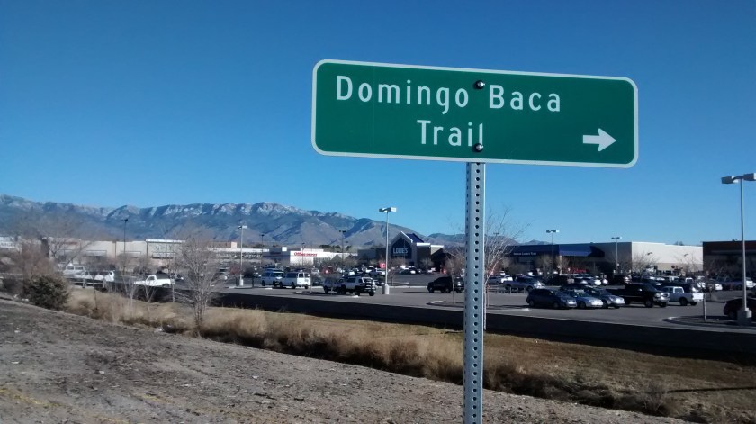 One of the trails that we can now connect to on the east side.
