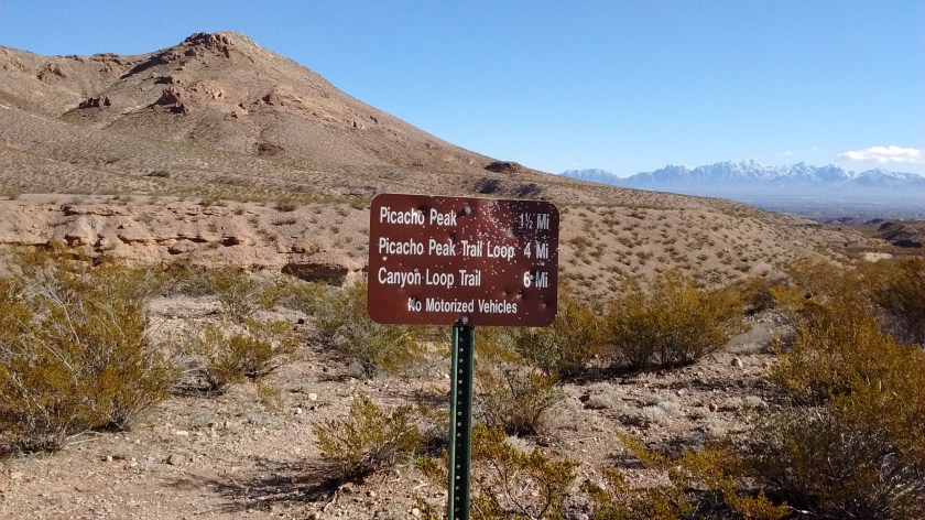 trail sign