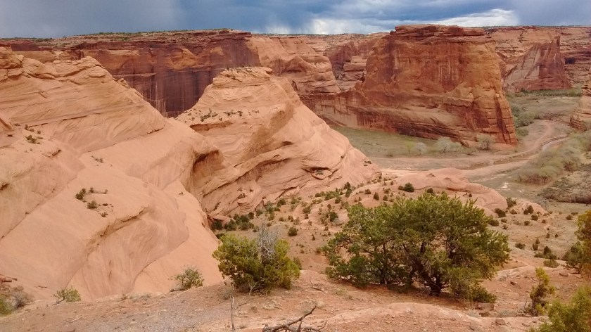 Descending White House Trail, almost to the bottom.