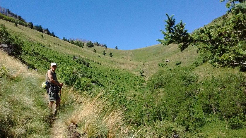 From this point there was still about an hour of hiking to get to the top.