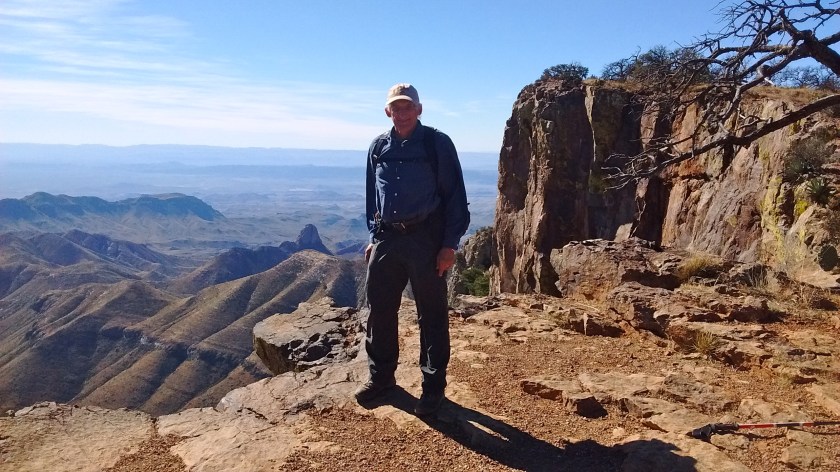 Proud of having made it to the top.