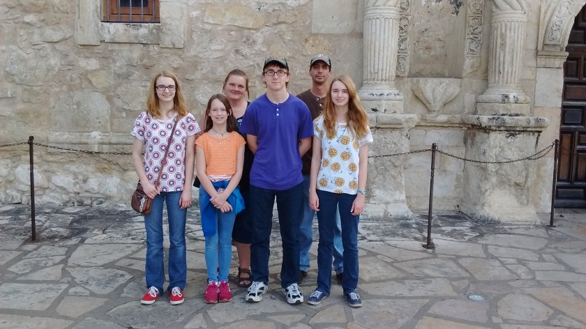 Our visit with the Malloy's included a day trip to San Antonio. Everyone learned some history at the Alamo.