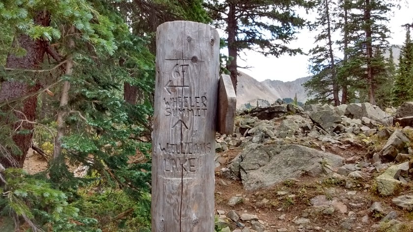 Trail sign